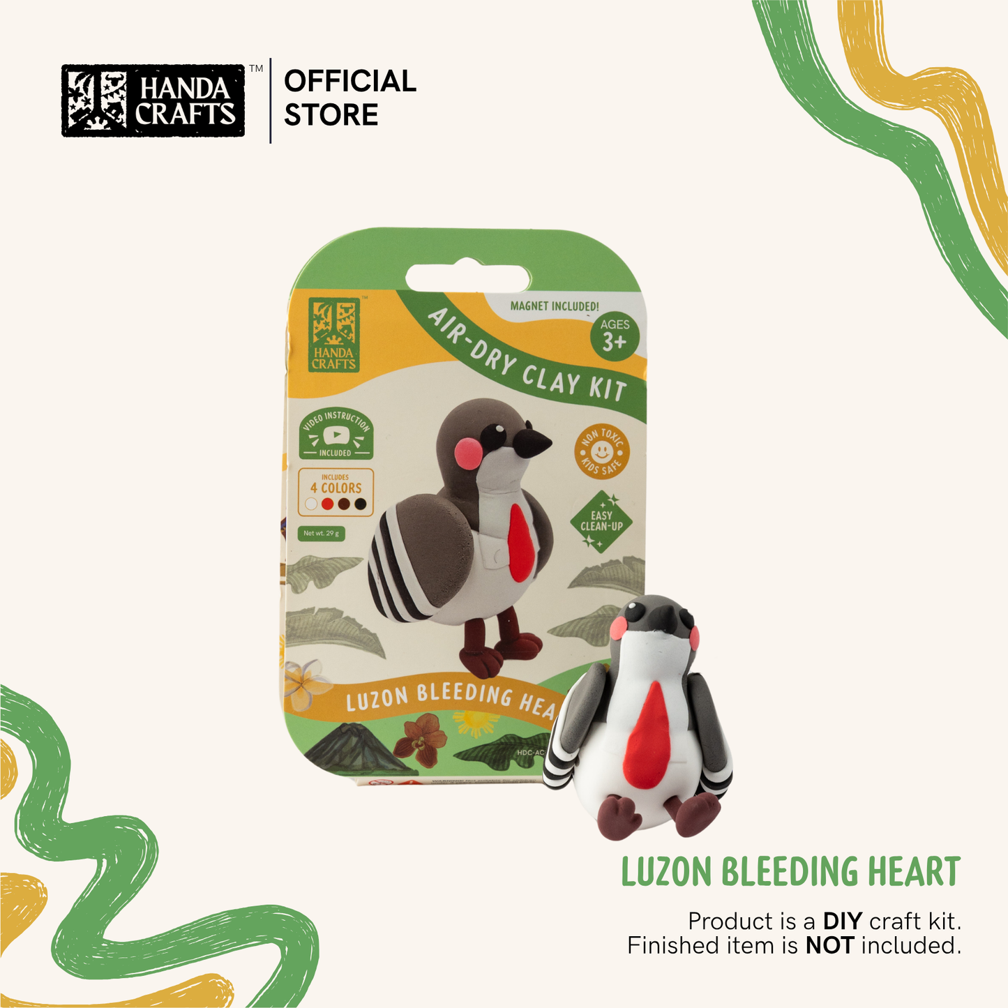 Air-Dry Clay Kit (Animal Series)