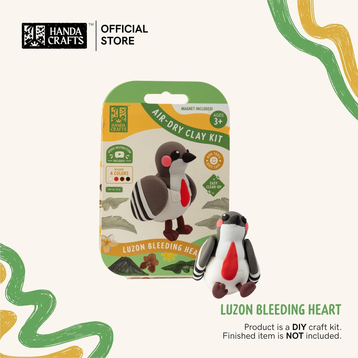 Air-Dry Clay Kit (Animal Series)