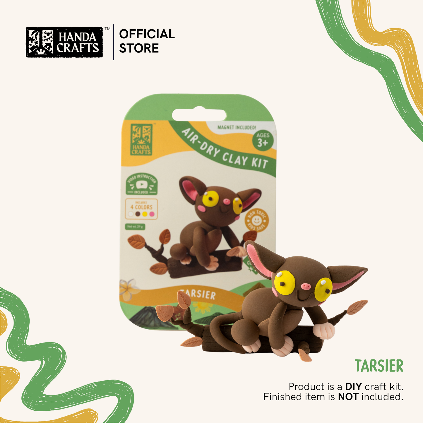 Air-Dry Clay Kit (Animal Series)