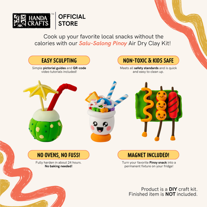 Air-Dry Clay Kit (Food Series)