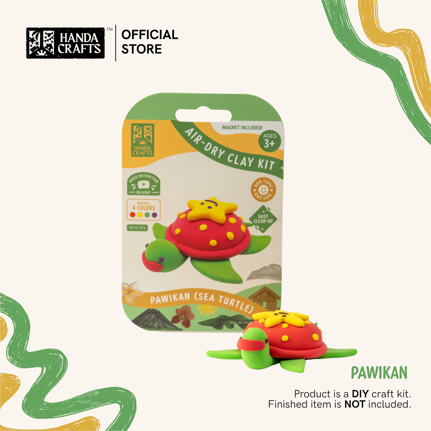 Air-Dry Clay Kit (Animal Series)