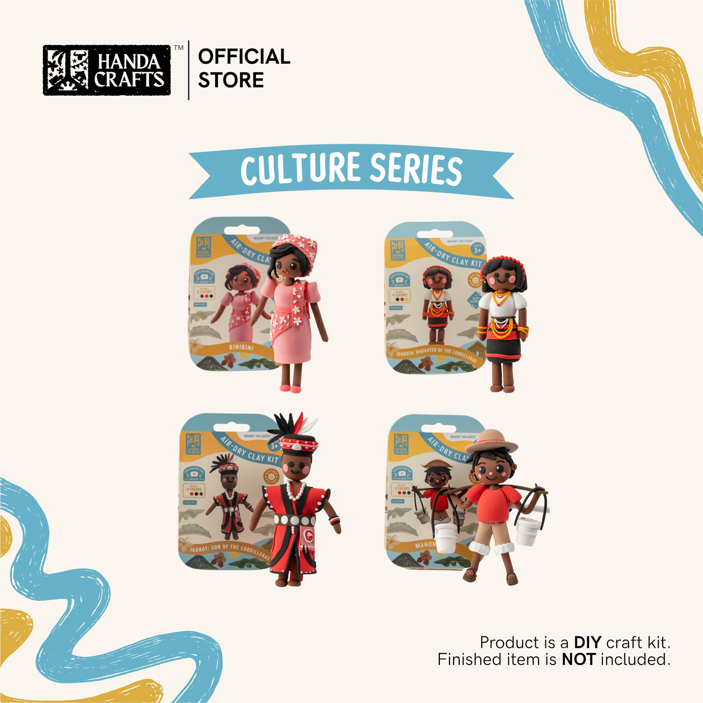 Air-Dry Clay Kit (Culture Series)