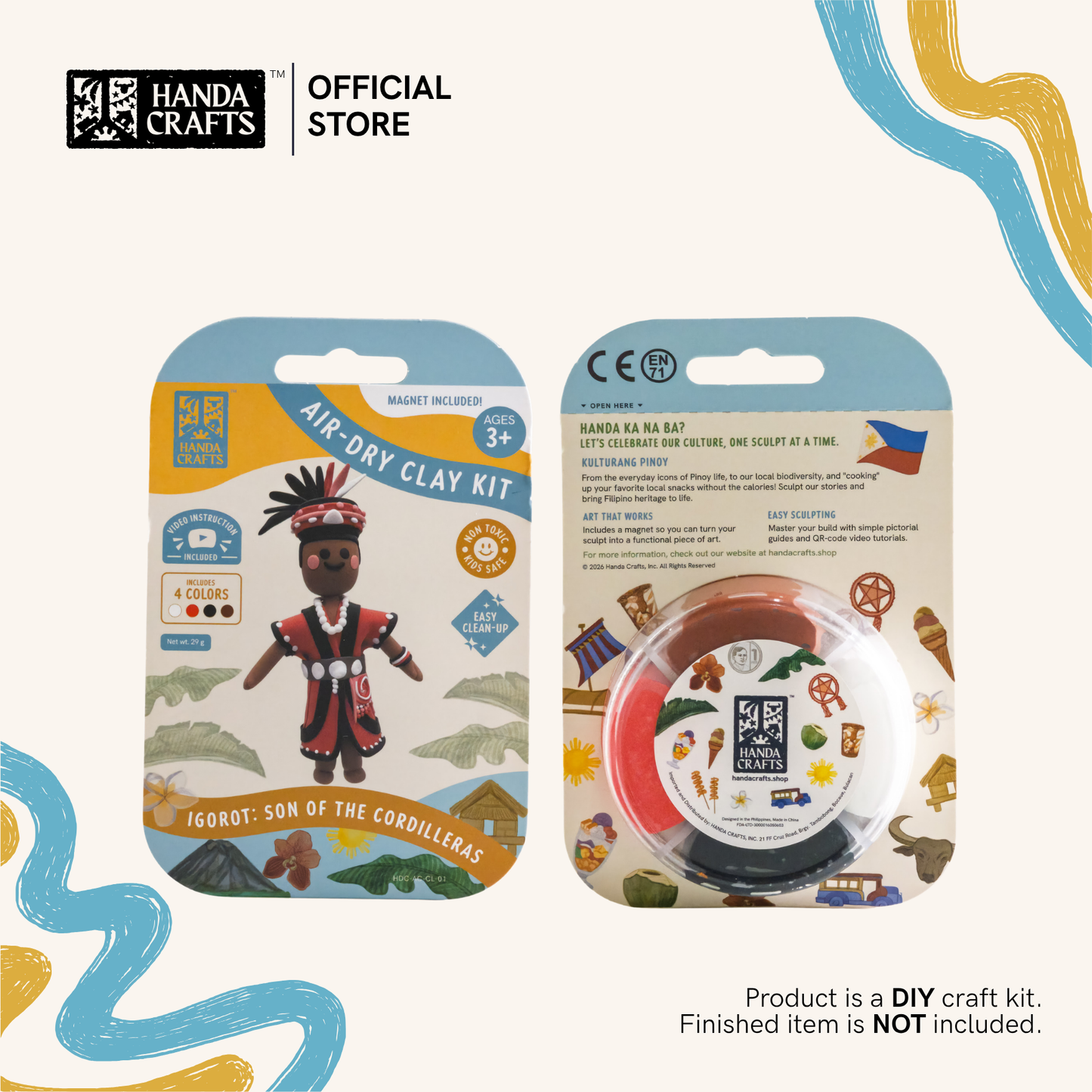 Air-Dry Clay Kit (Culture Series)
