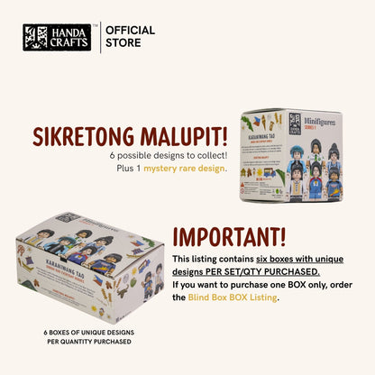 Brick Figure Blind Box Series 1 - SET