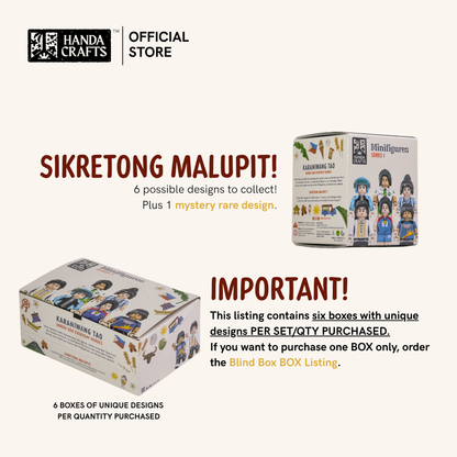 Brick Figure Blind Box Series 1 - SET