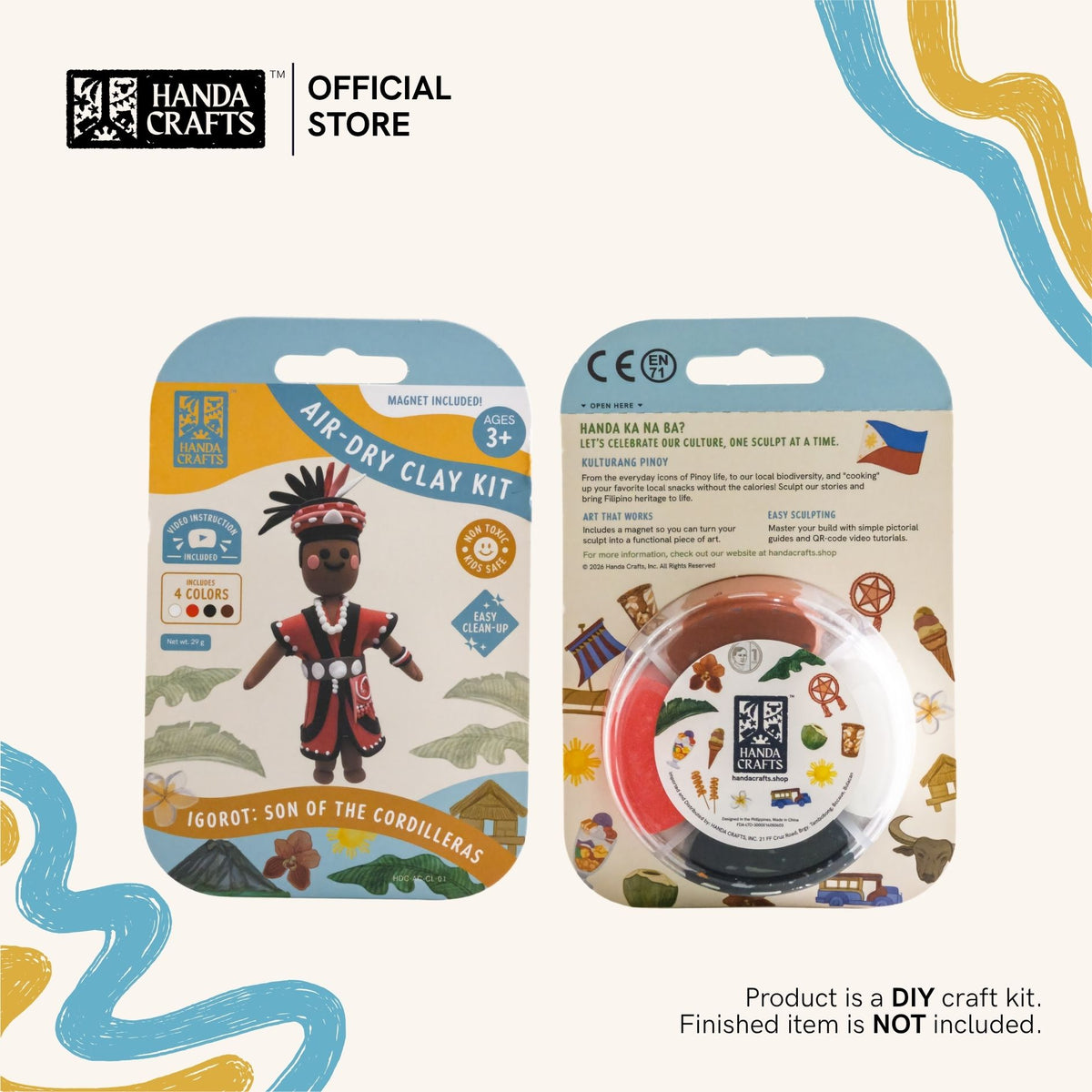 Air-Dry Clay Kit (Culture Series)