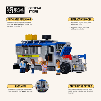 Philippine Jeepney Brick Set