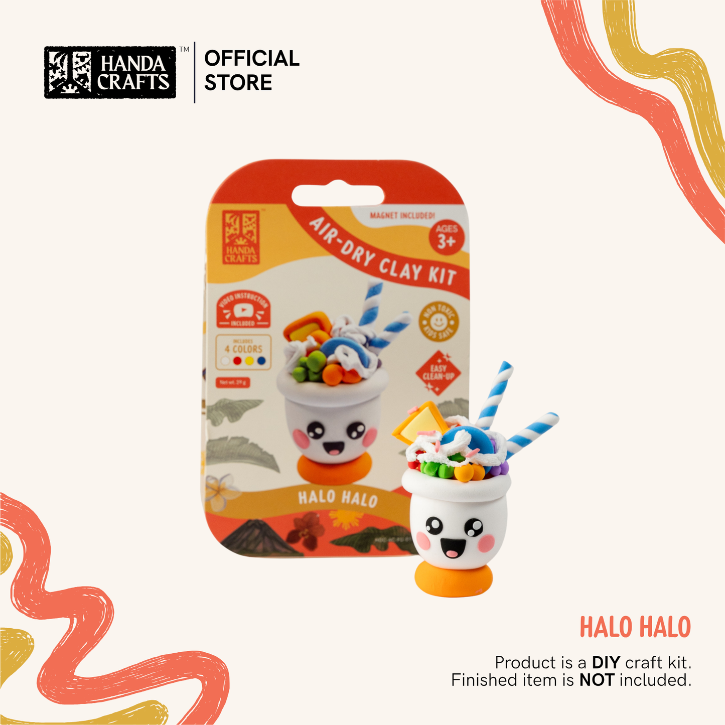 Air-Dry Clay Kit (Food Series)