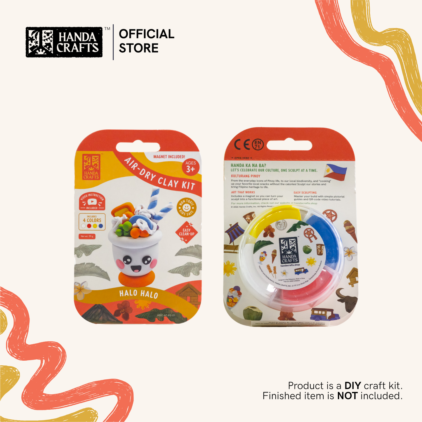 Air-Dry Clay Kit (Food Series)