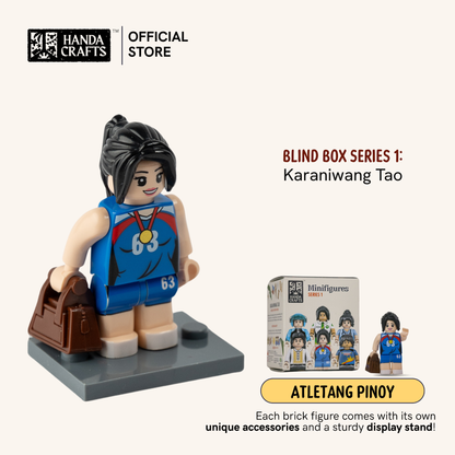 Brick figure Blindbox Series 1: Karaniwang Tao (1 BOX)