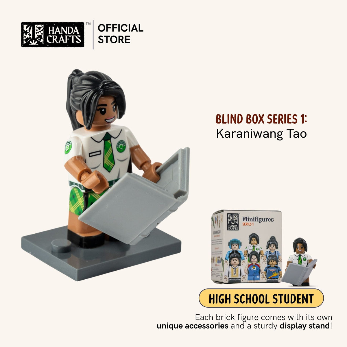 Brick figure Blindbox Series 1: Karaniwang Tao (1 BOX)