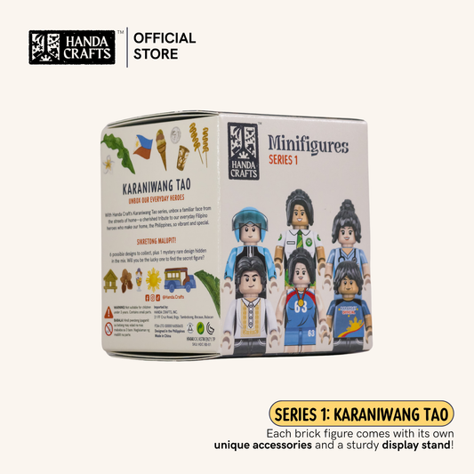 Brick figure Blindbox Series 1: Karaniwang Tao (1 BOX)